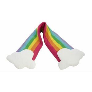 New Knit Warming Lavender & Buckwheat Rainbow & Clouds Neck Body Warmer